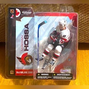 2003 Mcfarlane Nhl Ottawa Senators Marian Hossa Action Figure 7"